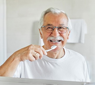 You may resume brushing your teeth the day after dental implant surgery